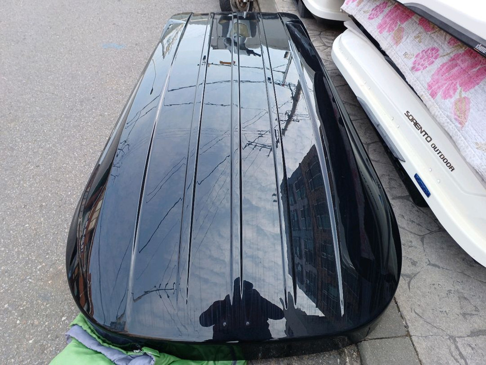 신형 팰리세이드 lx3 코토일체형루프박스 블랙 A급 중고 이미지