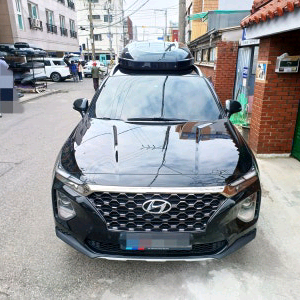 싼타페tm 코토일체형루프박스 블랙,화이트 중고 이미지