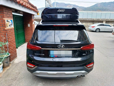 싼타페tm 코토일체형루프박스 블랙,화이트 중고 이미지