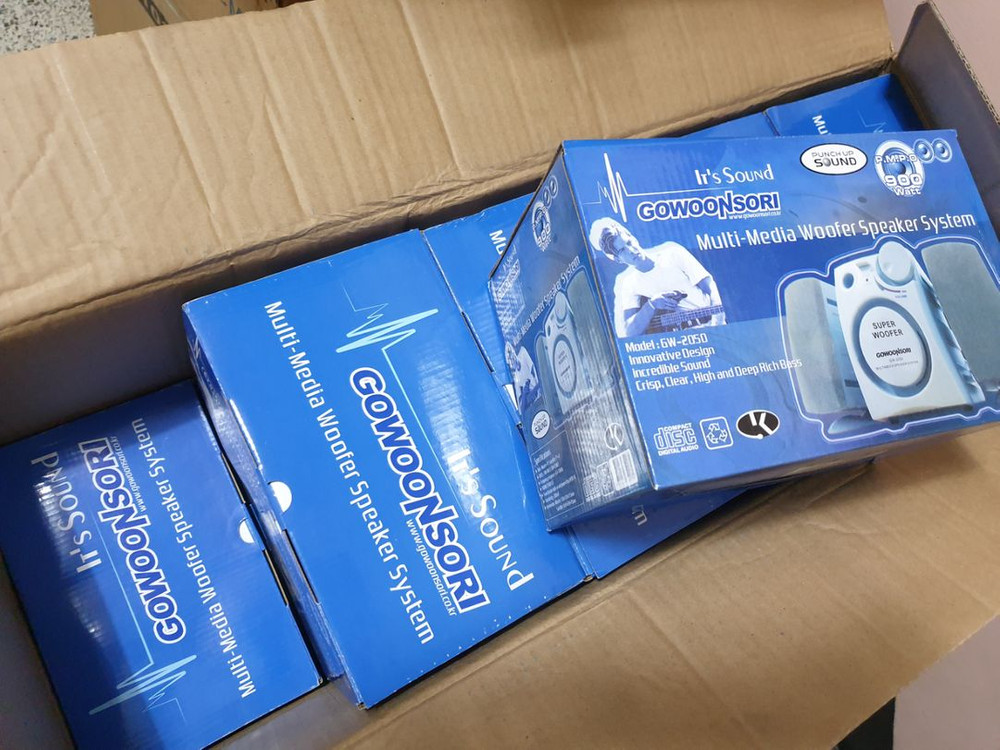 GW-2050 슈퍼우퍼 스피커 미개봉 10개 일괄판매 이미지