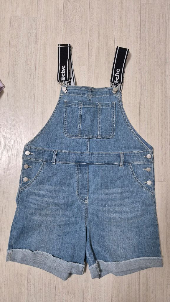 아이스비스킷 멜빵바지 3벌 일괄 150(165) 이미지