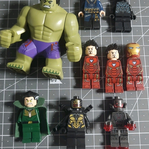 레고 마블 어벤져스 아이언맨, 헐크, 울트론, 닥터스트레인지 이미지