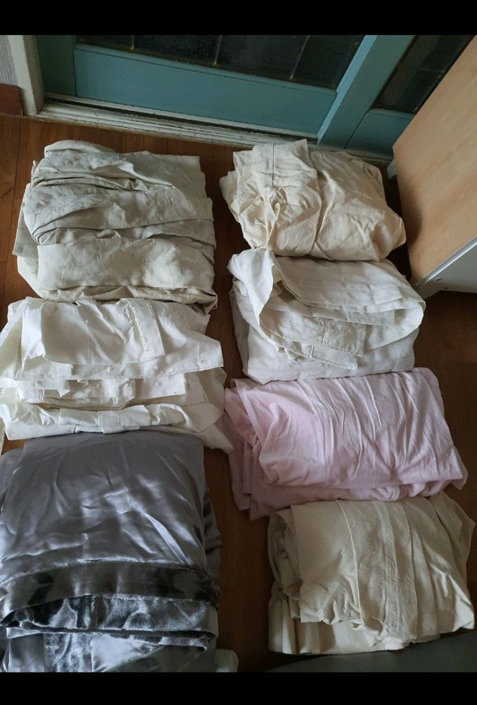 미싱연습용 박음질 연습용 커텐 여러개+미싱실20개 합 저렴하게 2만5천원 이미지