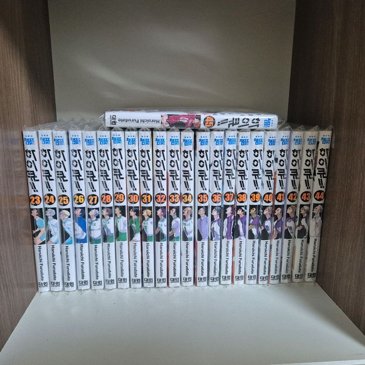 하이큐 만화책 전권+공굿 이미지