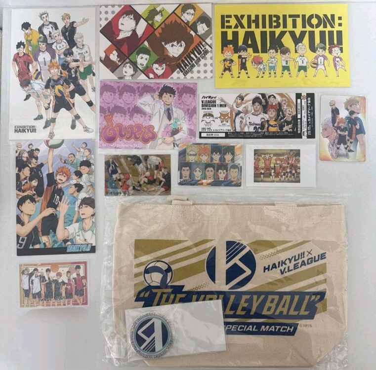 하이큐 만화책 전권+공굿 이미지