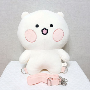 새상품)이젠돌스 곰돌찡 봉제인형 백팩 32cm 이미지