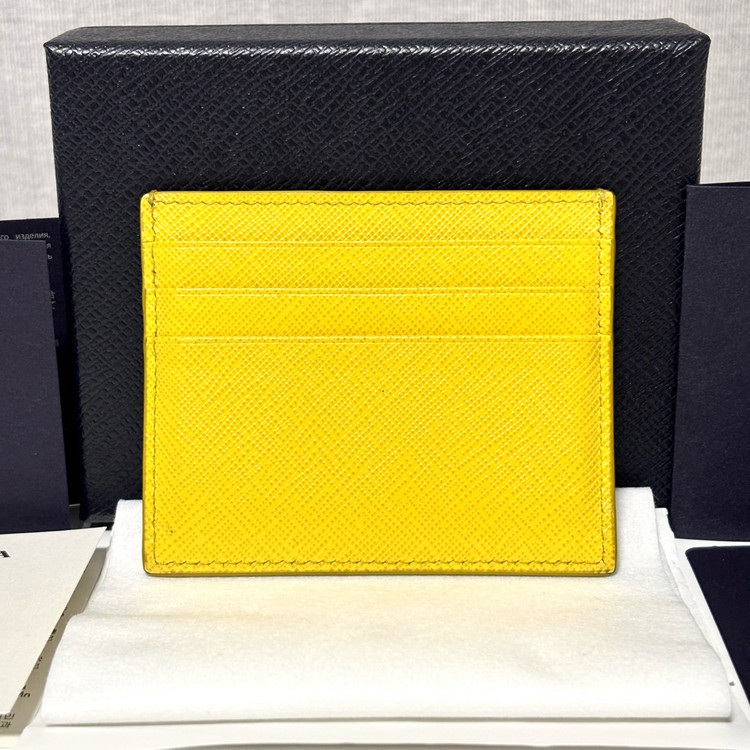 [A+급/정품] 프라다 사피아노 레더 카드지갑 이미지