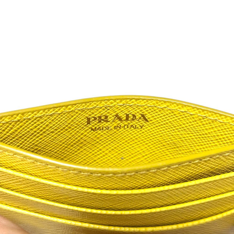 [A+급/정품] 프라다 사피아노 레더 카드지갑 이미지