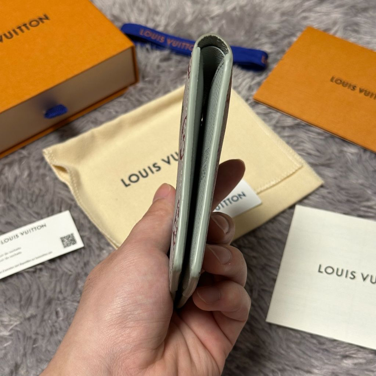 [풀구성] 루이비통 이클립스 멀티컬러 멀티플 월릿 반지갑 이미지