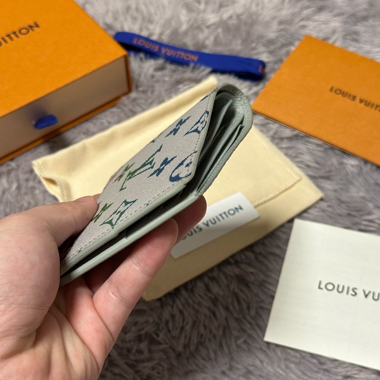 [풀구성] 루이비통 이클립스 멀티컬러 멀티플 월릿 반지갑 이미지