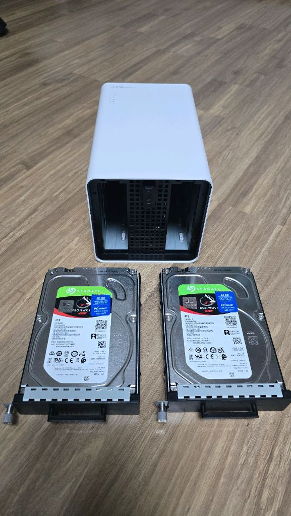 IPTIME NAS2 DUAL 하드 4TB 2개 포함 이미지