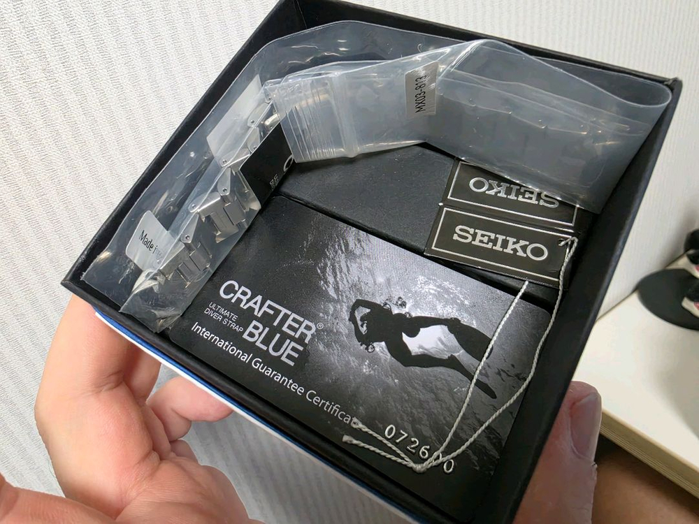 세이코 세이토나 ssc813 + 크래프터블루 러버 이미지