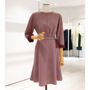 잇미샤(it michaa) 벨티드 체크원피스 55 이미지