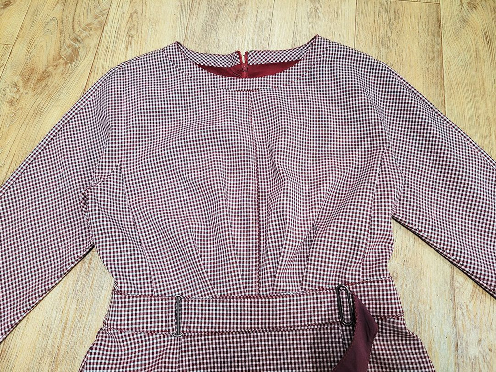 잇미샤(it michaa) 벨티드 체크원피스 55 이미지