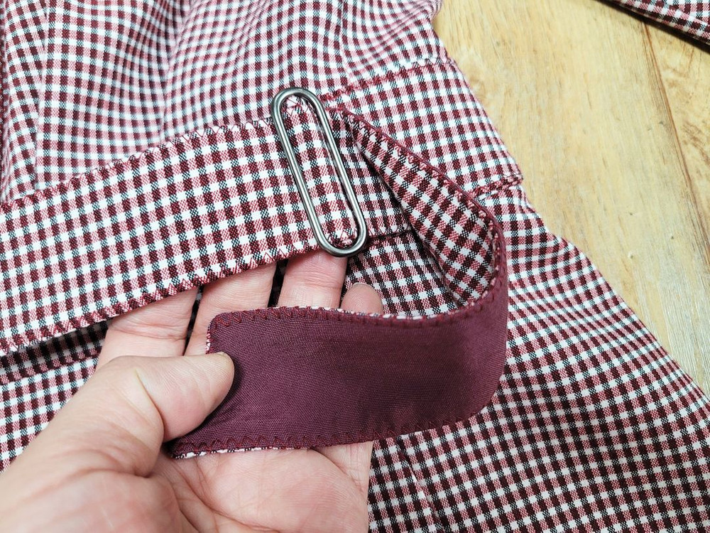 잇미샤(it michaa) 벨티드 체크원피스 55 이미지