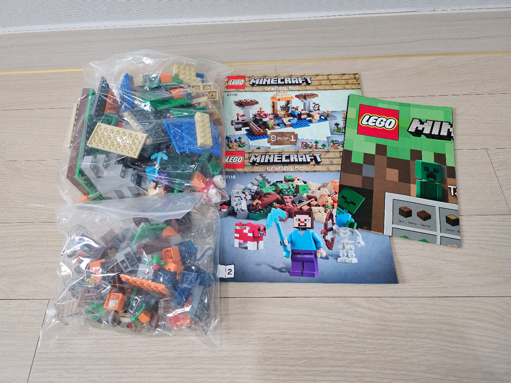 레고 마인크래프트 21116 크래프팅 박스 이미지