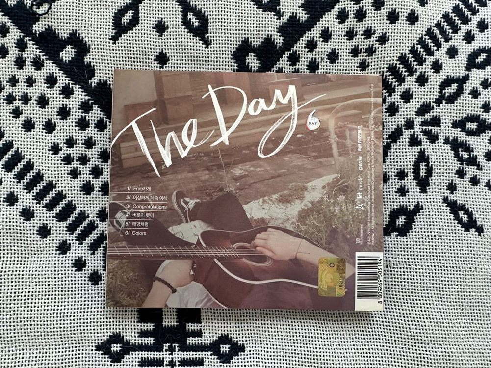데이식스 더데이 The Day 데뷔 앨범 상태 최상 DAY6 굿즈 이미지