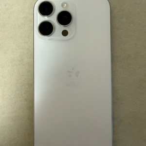 아이폰 16 프로맥스 화이트 티타늄 256GB 배터리100 이미지