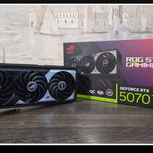4080슈퍼 ASUS ROG STRIX RTX 5070 Ti 16GB 구매원함 터프 불칸 포함 이미지