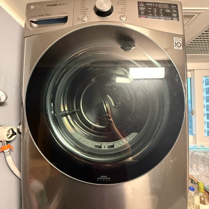 엘지 21kg 세탁기, 16kg 건조기 이미지