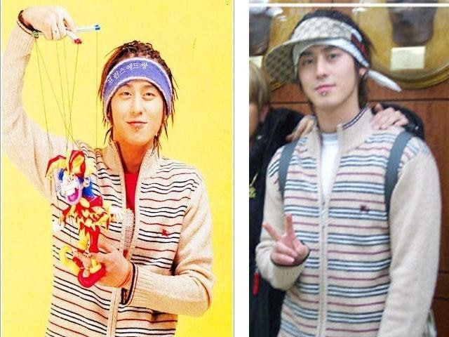 버버리 블루라벨 김상혁 노바 스트라이프 울 니트짚업 L(100) 이미지