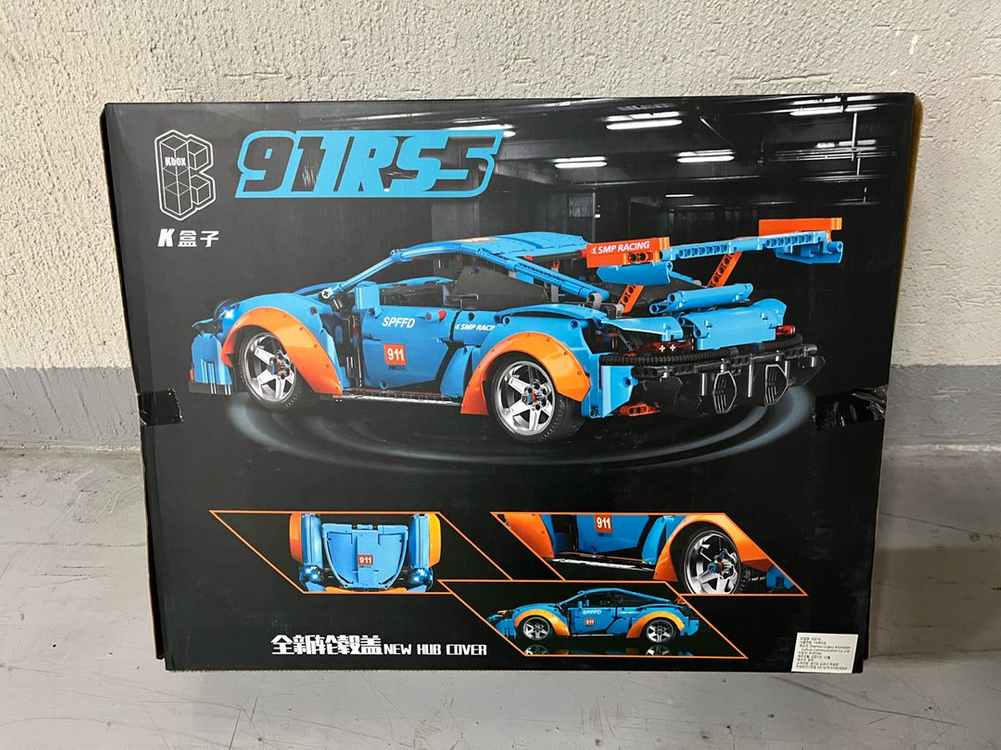 중국 레고 호환 테크닉 장난감 슈퍼카 조립식 블럭 자동차 스포츠카 포르쉐 이미지