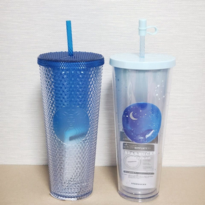 스타벅스 서머3차 블루 블링 지압 밀키웨이 고래 콜드컵 이미지