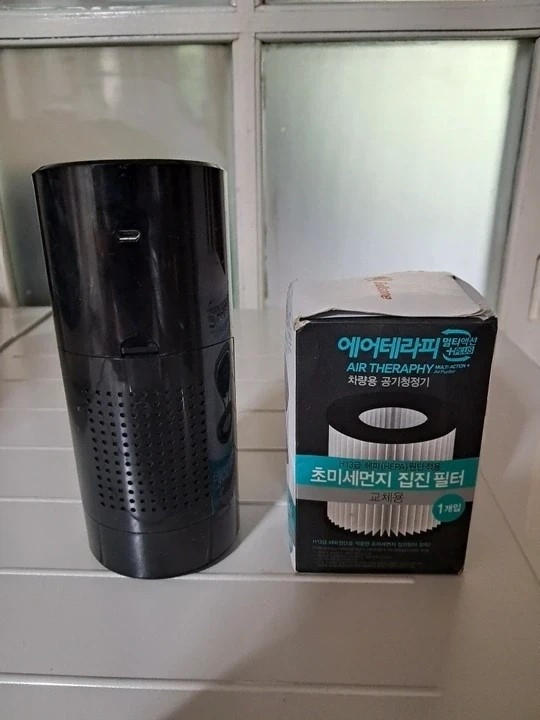 불스원 에어테라피 멀티액션 공기청정기(미사용/블랙) 이미지