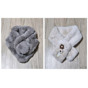 아가타/아날도바시니 머플러 퍼 목도리 스카프 이미지