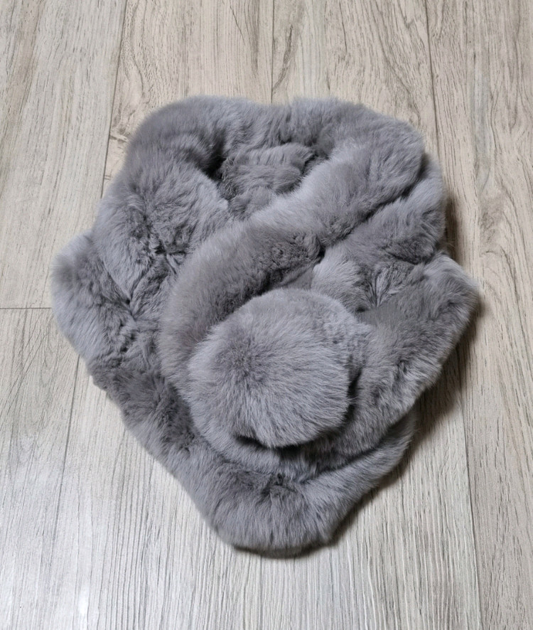 아가타/아날도바시니 머플러 퍼 목도리 스카프 이미지