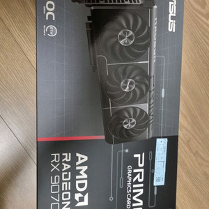 ASUS PRIME 라데온 RX 9070 XT D6 16GB 팝니다. 이미지