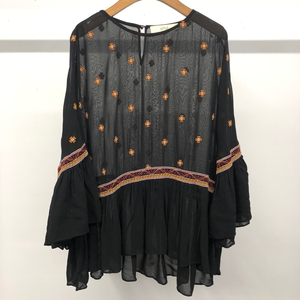 아떼 바네사브루노 에스닉 시스루 블라우스 36 이미지