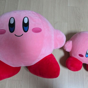 커비 인형. 일괄 이미지