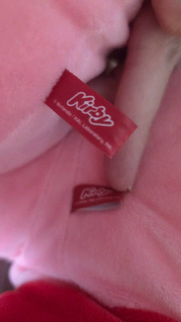 커비 인형. 일괄 이미지