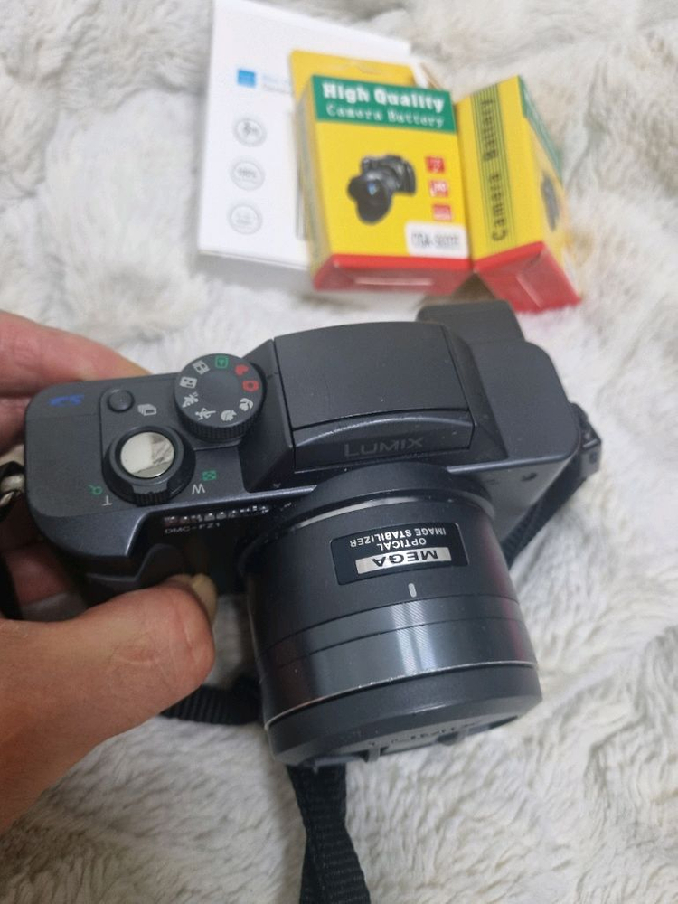 파나소닉 루믹스 DMC-FZ1 카메라 + 배터리3 레트로 디카 이미지
