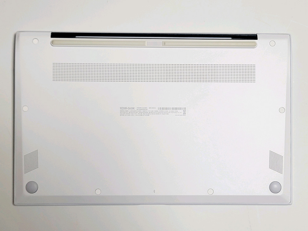 LG 그램 15Z90R 풀박 노트북 이미지