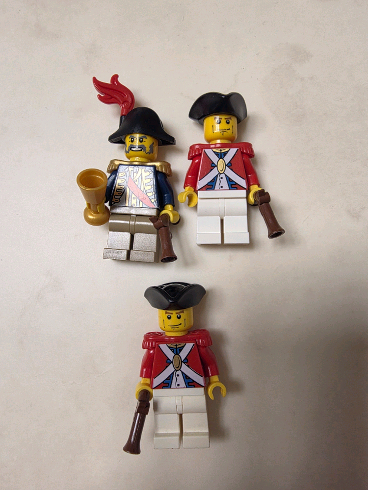 올드 레고 정부군 미피/배/대포 일괄 판매 이미지