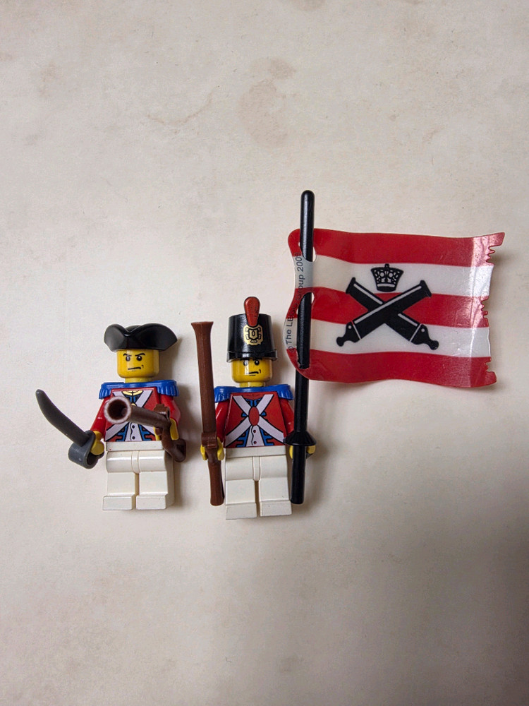 올드 레고 정부군 미피/배/대포 일괄 판매 이미지