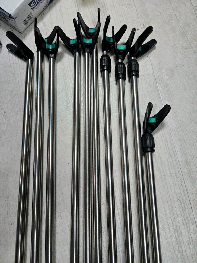 낚시 스텐받침대 1단.2단 10개 이미지