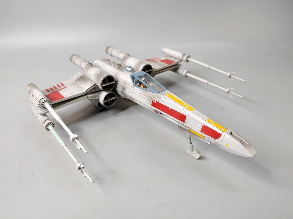 파인몰드 스타워즈 1/48 엑스윙 도색완성작 Bandai X-Wing 이미지