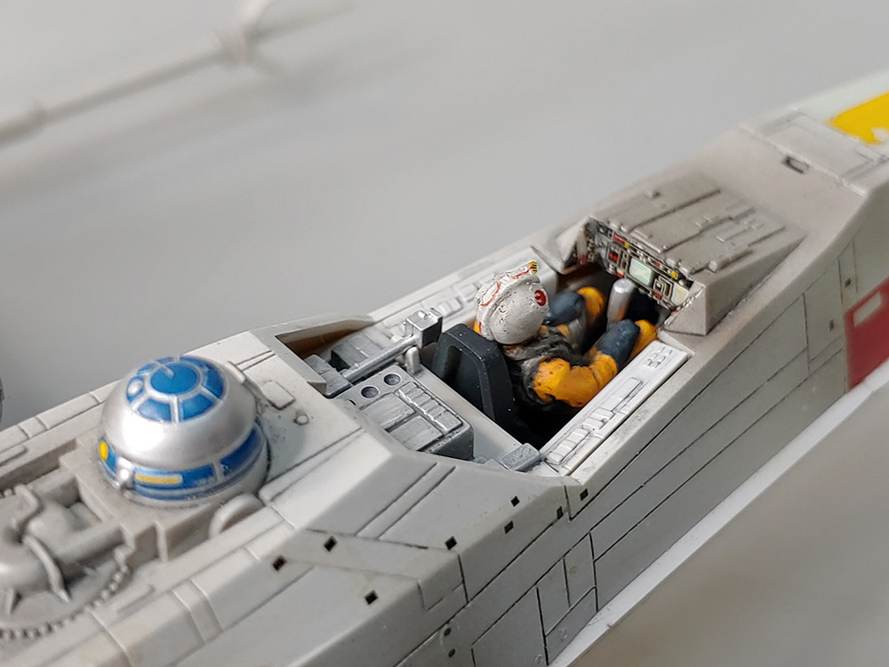 파인몰드 스타워즈 1/48 엑스윙 도색완성작 Bandai X-Wing 이미지