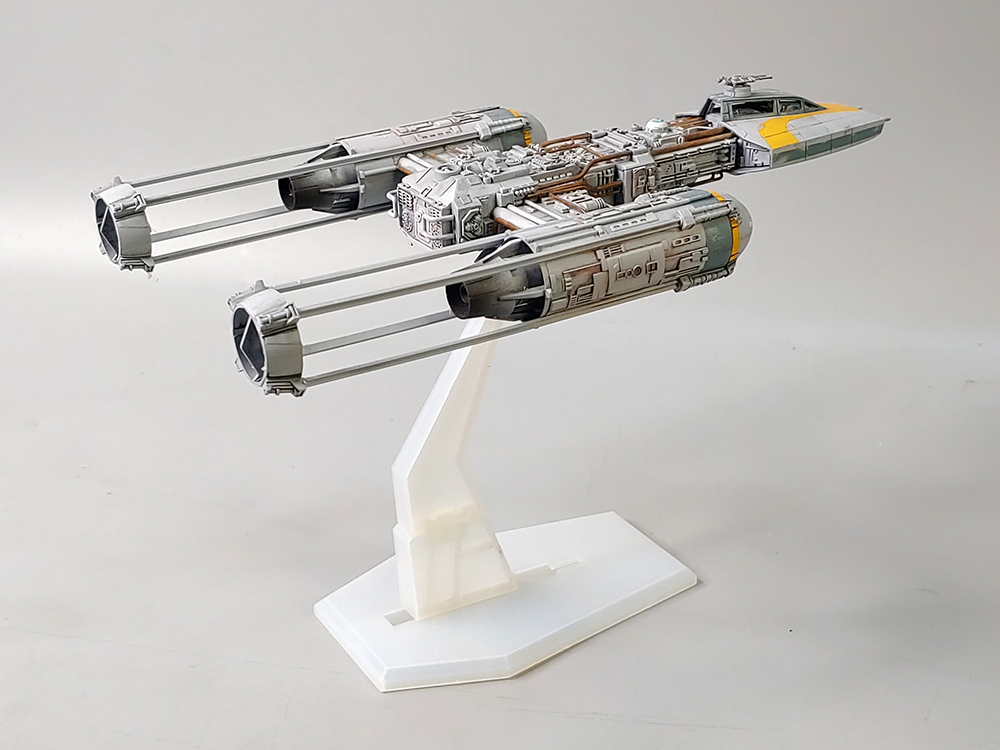 반다이 스타워즈 1/72 Y윙 도색완성작 Bandai Y-Wing 이미지