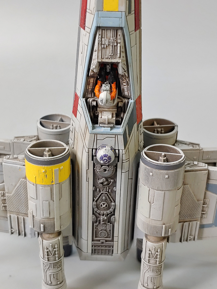 반다이 스타워즈 1/72 엑스윙 도색완성작 Bandai X-Wing 이미지