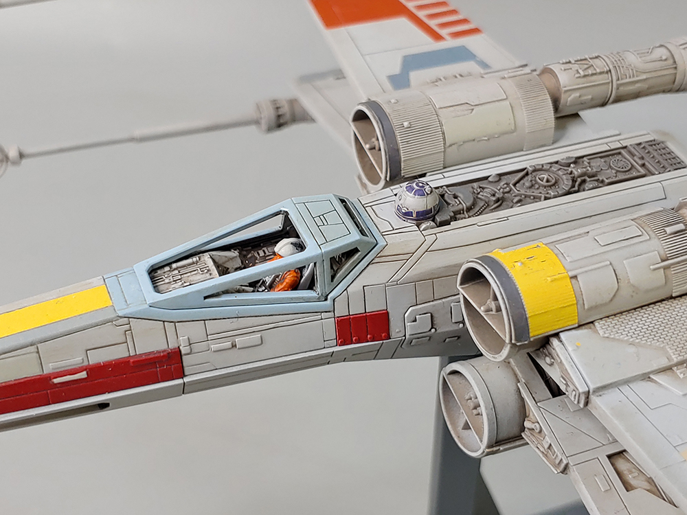 반다이 스타워즈 1/72 엑스윙 도색완성작 Bandai X-Wing 이미지