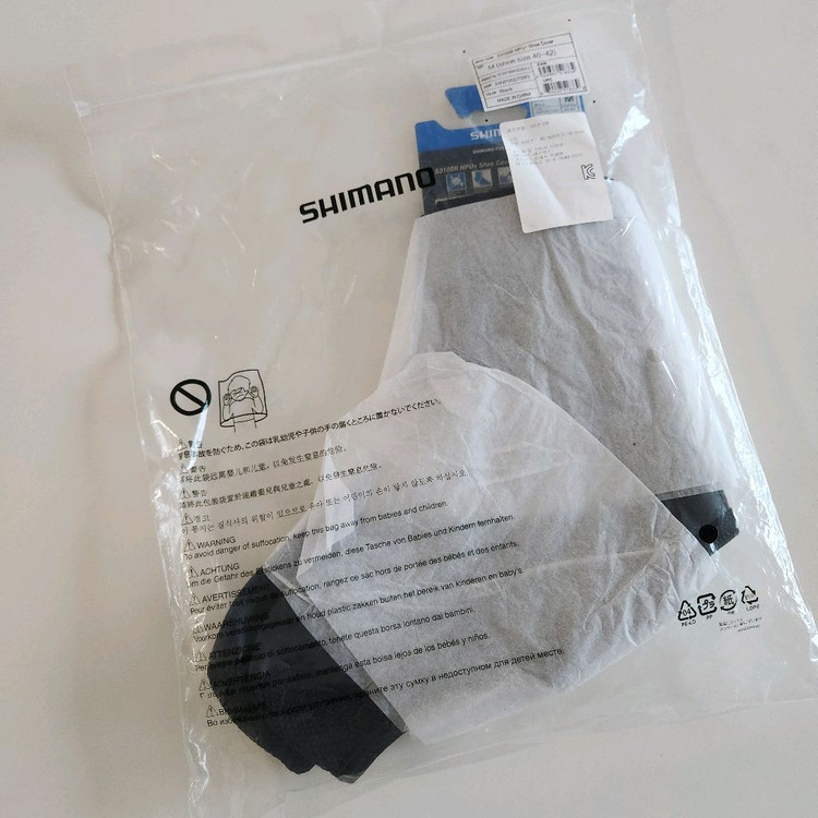 (미개봉) 시마노 클릿슈즈 S3100R NPU+ 슈커버 M 블랙 이미지