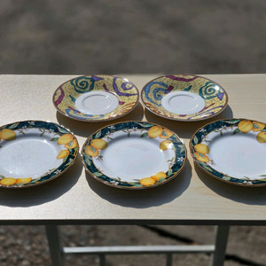 행남자기 세비앙 레몬 소접시,스노우 본차이나 기하학 소접시 이미지