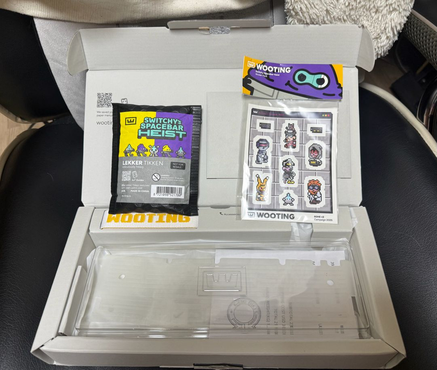 우팅 60HE V2 실버 이미지