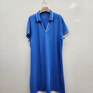 타미힐피거 XXL 블루 반팔 원피스 이미지