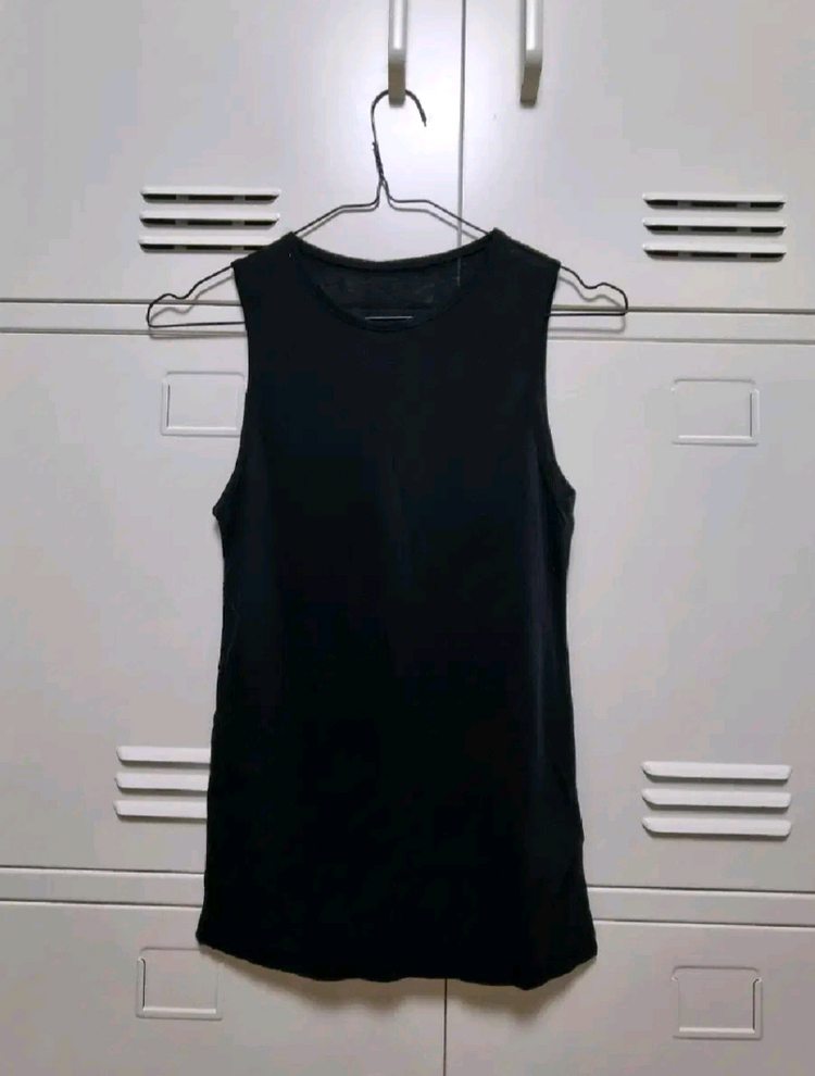 르네제이 시스루 롱 나시 가디건 세트 - 블랙 이미지