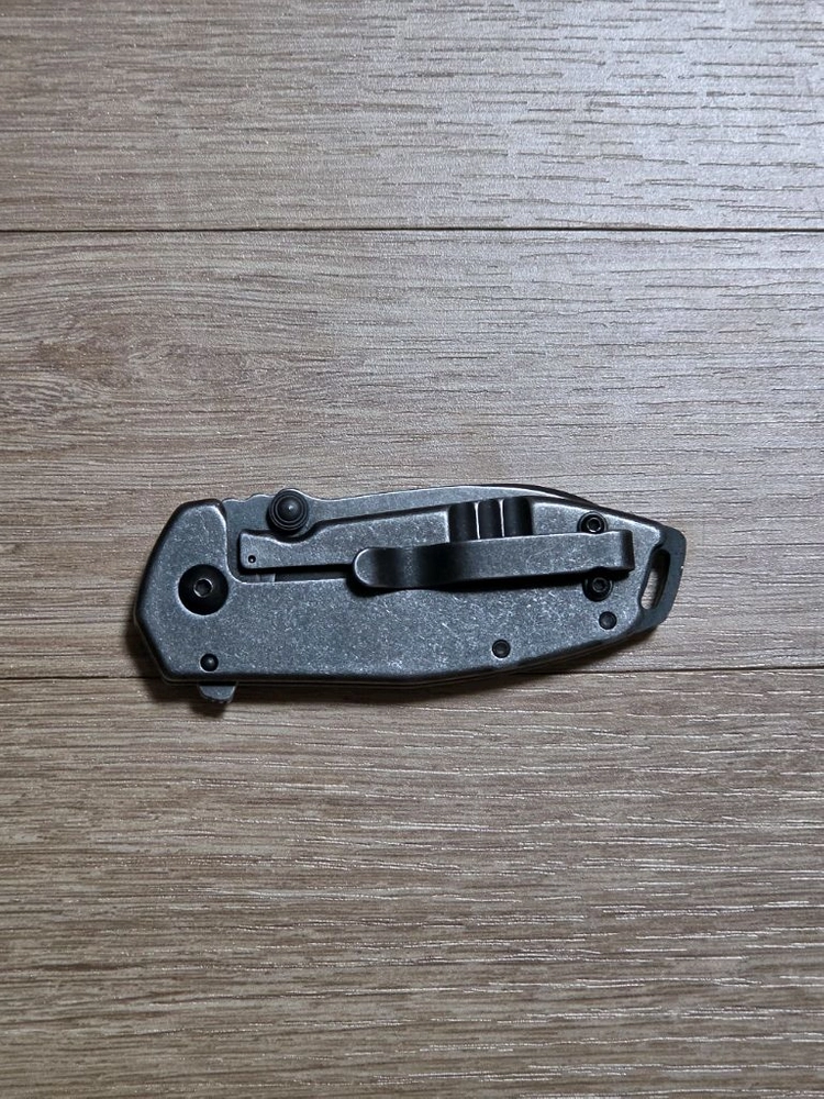 crkt 스퀴드 반자동 폴딩 나이프 이미지